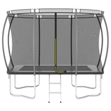 VidaXL Trampolineset rechthoekig 150 kg 274x183x76 cm