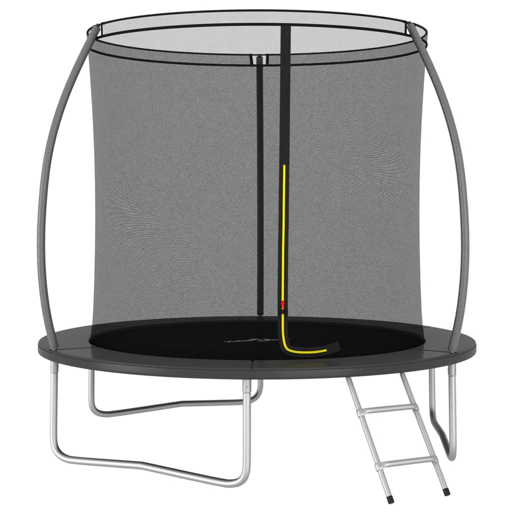 VidaXL Trampolineset rond 100 kg 244x55 cm