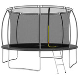 VidaXL Trampolineset rond 150 kg 366x80 cm