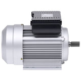 VidaXL Elektromotor 1 fase 1,5 kW 2 kp 2-polig 2800 rpm aluminium