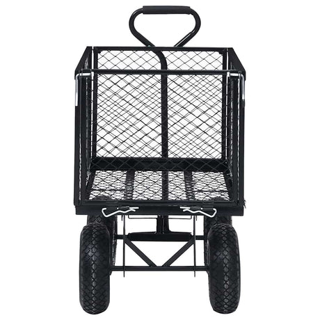 Vidaxl tuinwagen 350 kg zwart