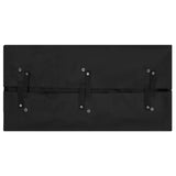 Vidaxl tuinwagenvoering 81x41x40 cm stof zwart