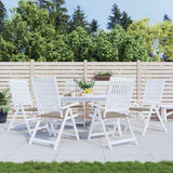 Vidaxl tuinstoelkussens 6 st 40x40x4 cm oxford stof taupe