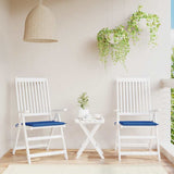 Vidaxl tuinstoelkussens 2 st 40x40x4 cm oxford stof koningsblauw