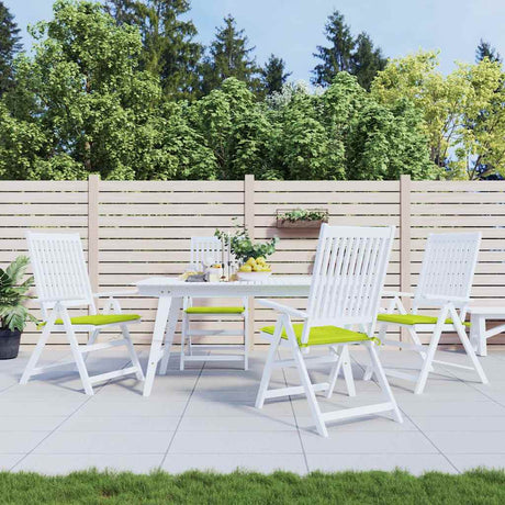 Vidaxl tuinstoelkussens 4 st 40x40x4 cm oxford stof felgroen