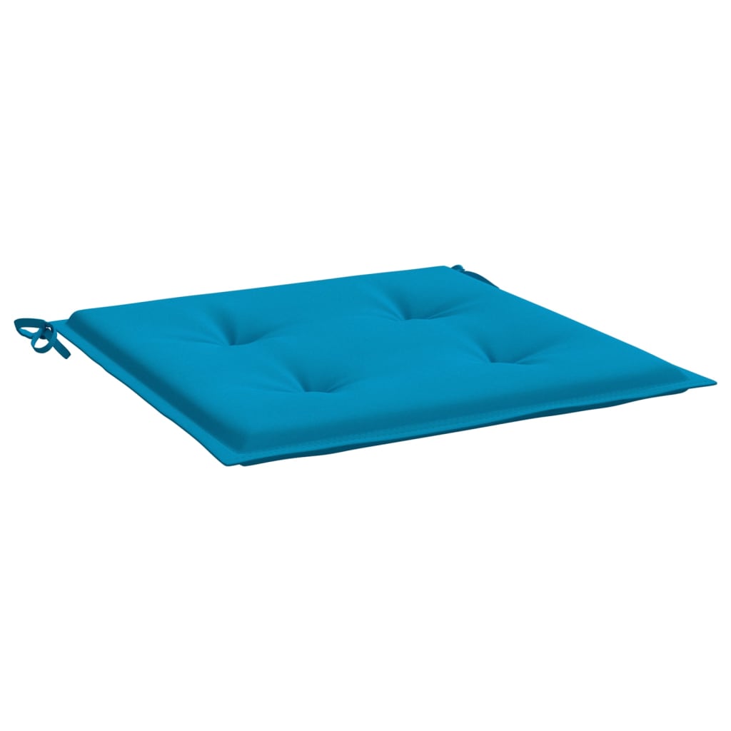 VidaXL Tuinstoelkussens 6 st 50x50x3 cm oxford stof blauw