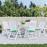 Vidaxl tuinstoelkussens 6 st 50x50x4 cm oxford stof groen