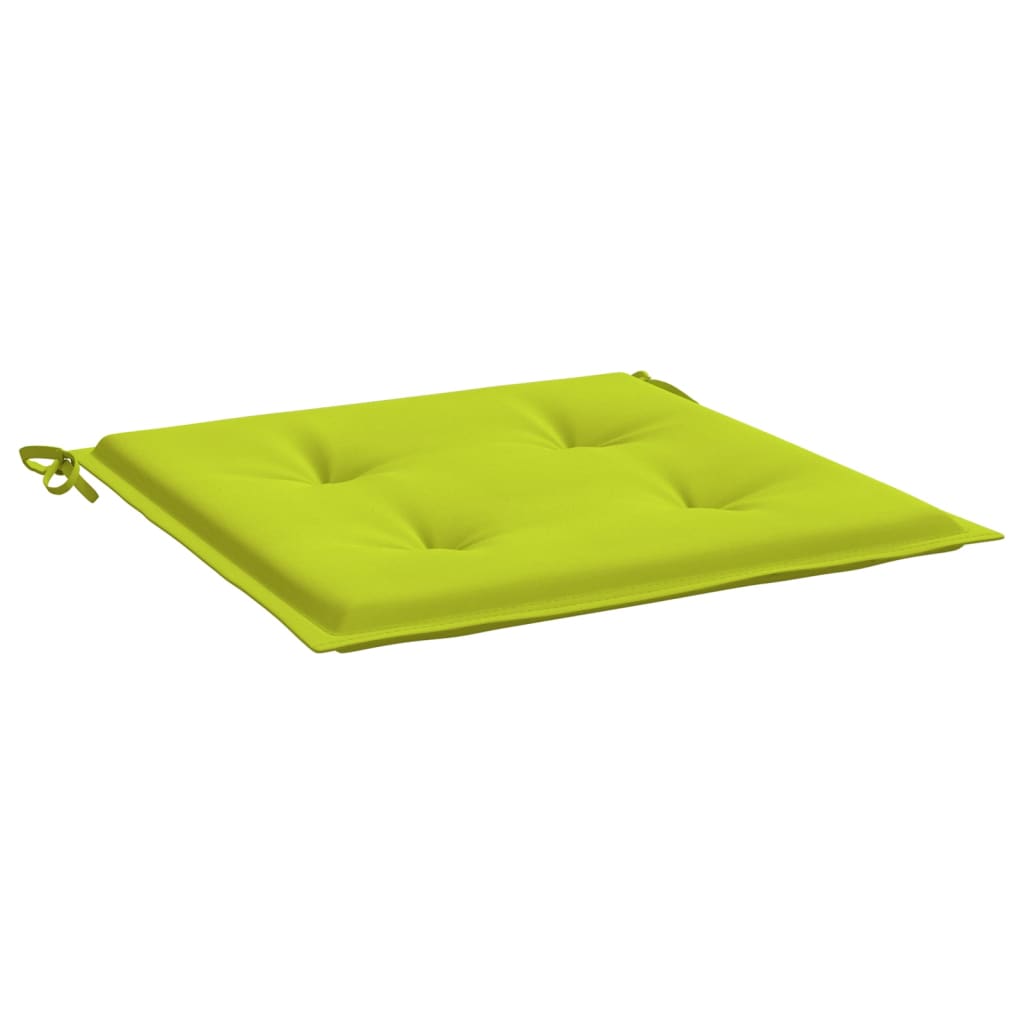 VidaXL Tuinstoelkussens 6 st 50x50x3 cm oxford stof felgroen