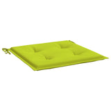 VidaXL Tuinstoelkussens 6 st 50x50x3 cm oxford stof felgroen