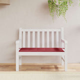 Vidaxl tuinbankkussen 100x50x4 cm oxford stof wijnrood
