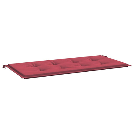 Vidaxl tuinbankkussen 120x50x4 cm oxford stof wijnrood