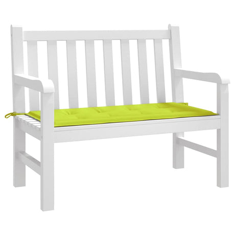 Vidaxl tuinbankkussen 120x50x4 cm oxford stof felgroen