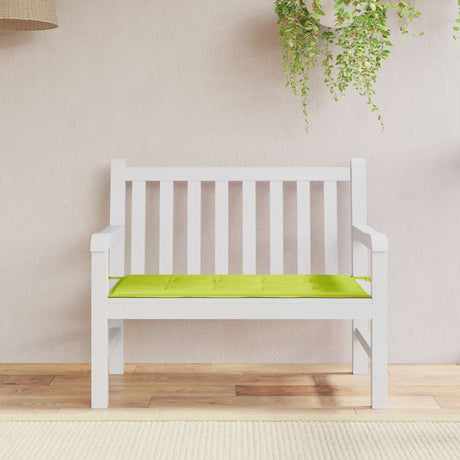 Vidaxl tuinbankkussen 120x50x4 cm oxford stof felgroen