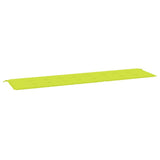 Vidaxl tuinbankkussen 200x50x4 cm oxford stof heldergroen