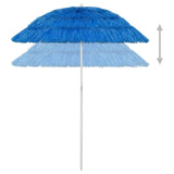 VidaXL Strandparasol Hawaï 180 cm blauw