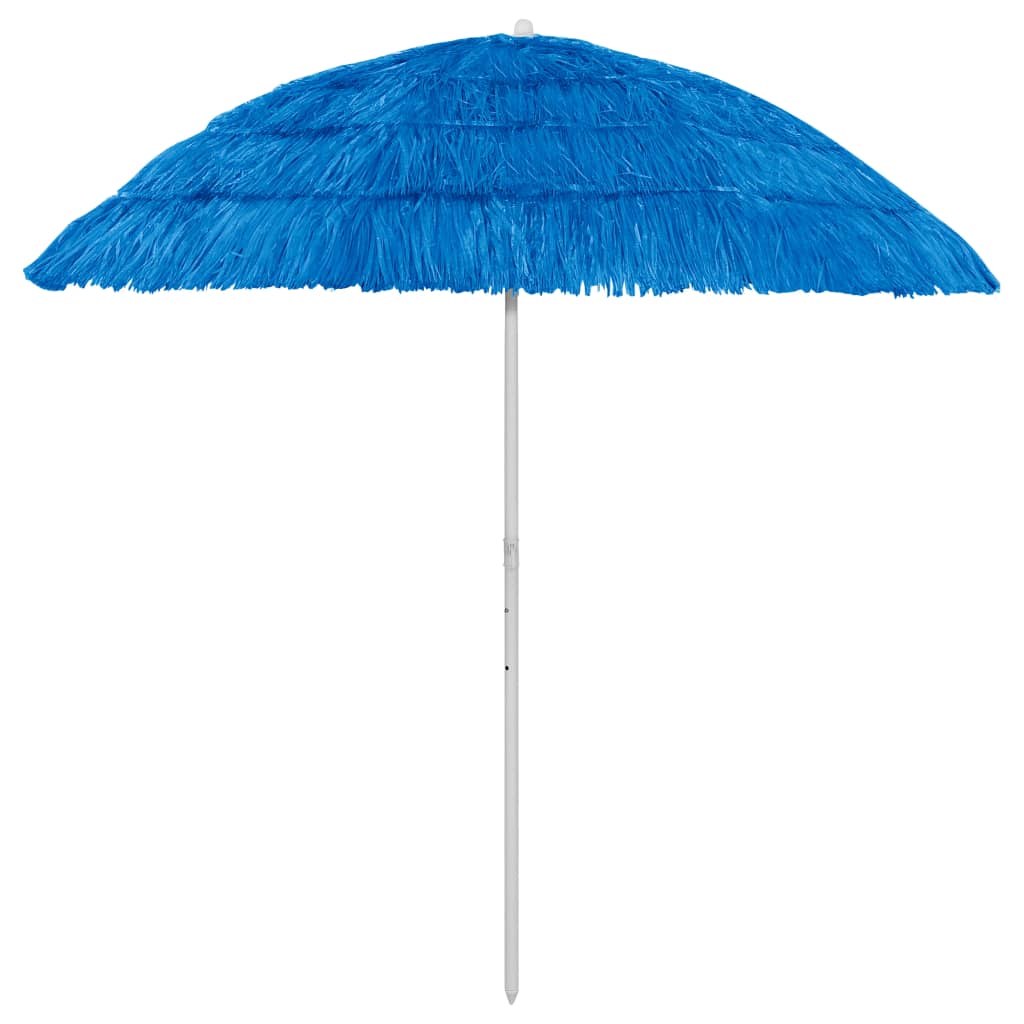 VidaXL Strandparasol Hawaï 240 cm blauw