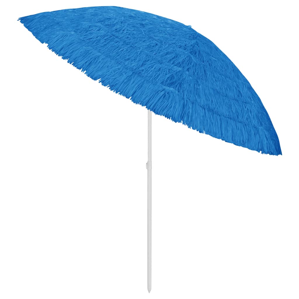 Vidaxl strandparasol hawaï 300 cm blauw