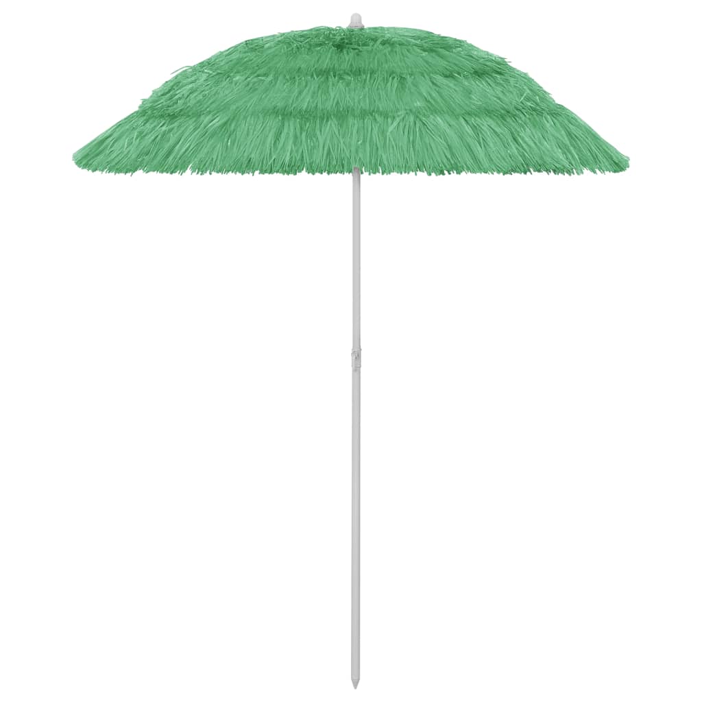 Vidaxl strandparasol hawaï 180 cm groen