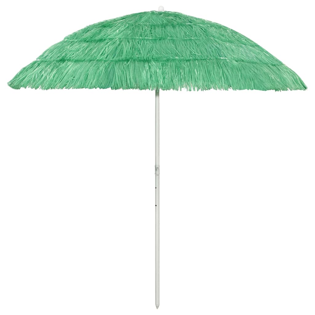 Vidaxl strandparasol hawaï 240 cm groen