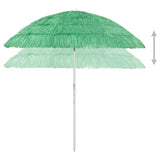 Vidaxl strandparasol hawaï 240 cm groen