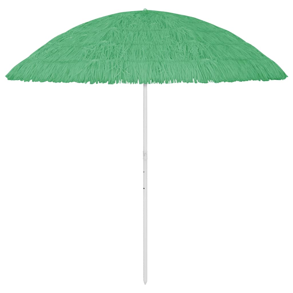 Vidaxl strandparasol hawaï 300 cm groen