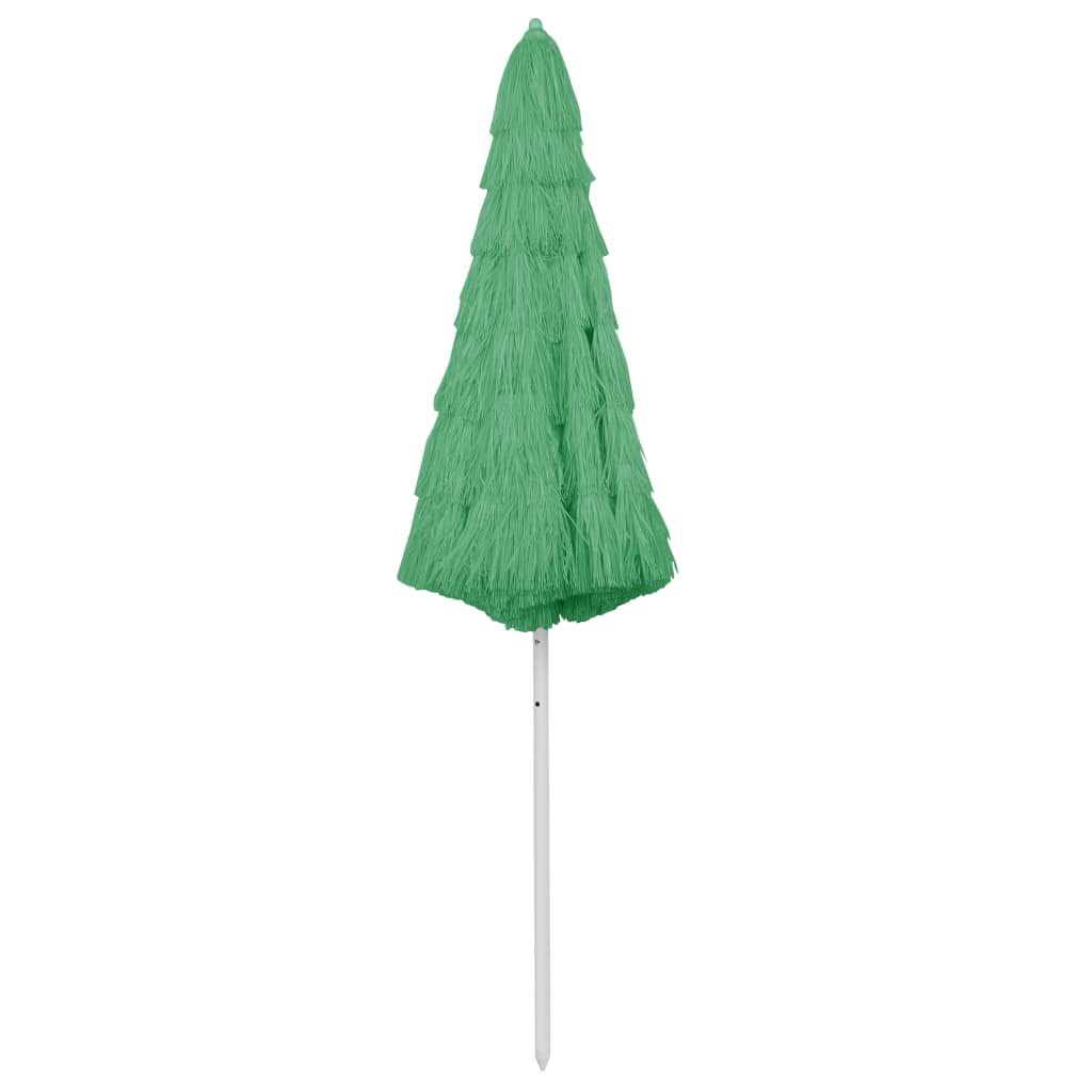 Vidaxl strandparasol hawaï 300 cm groen