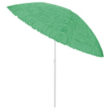 Vidaxl strandparasol hawaï 300 cm groen