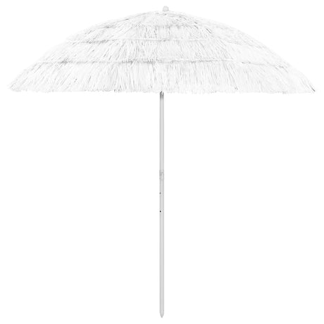 Vidaxl strandparasol hawaï 240 cm wit