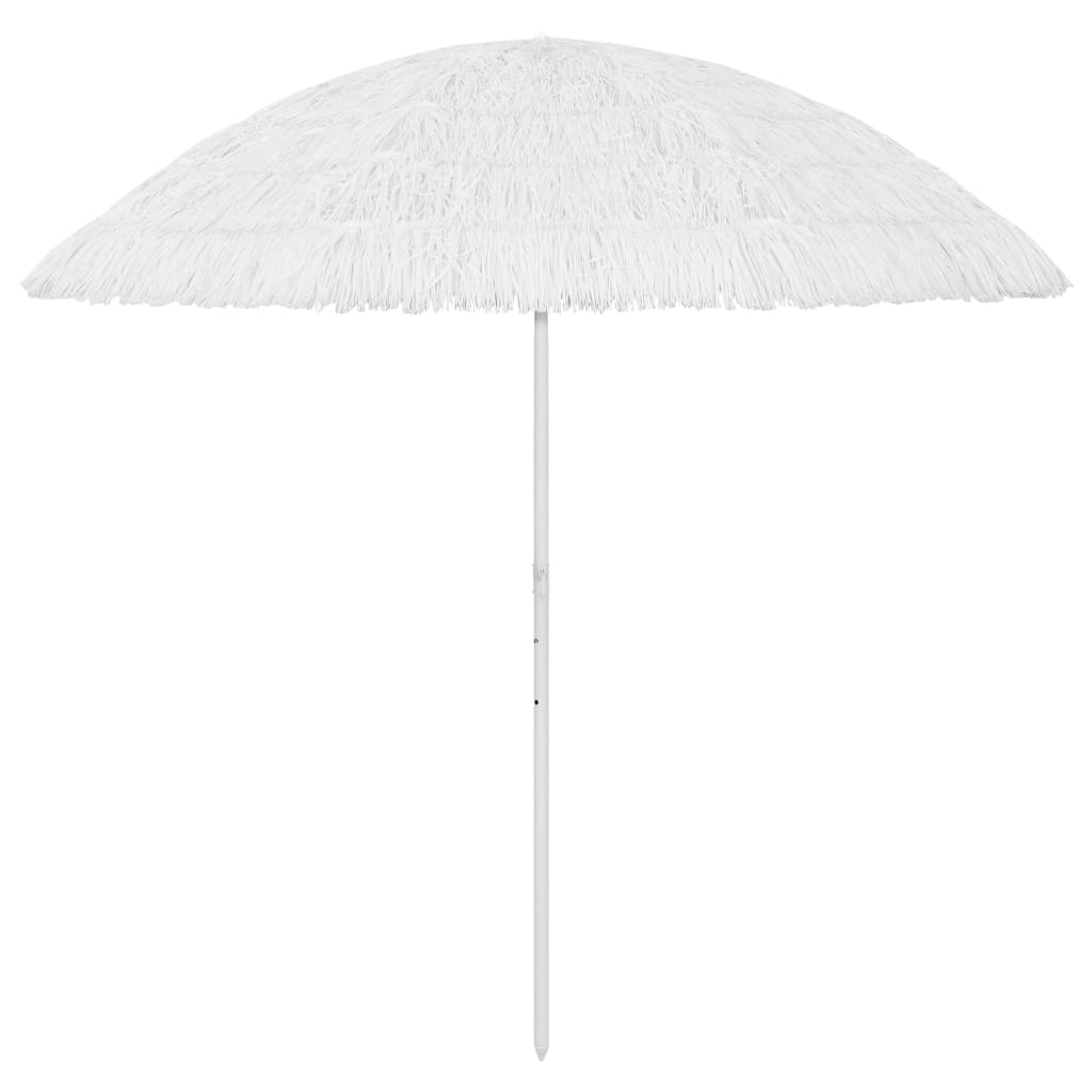 VidaXL Strandparasol Hawaï 300 cm wit