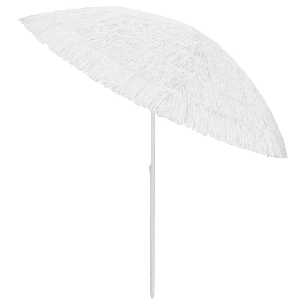 VidaXL Strandparasol Hawaï 300 cm wit