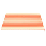 Vidaxl vervangingsdoek voor luifel 3x2,5 m geel en oranje