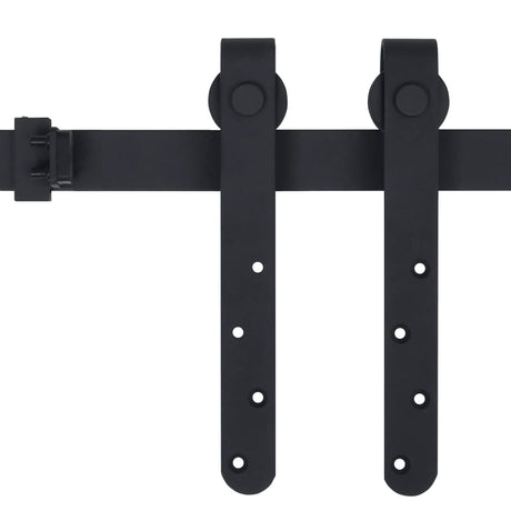 Vidaxl ophangset voor minischuifdeur 183 cm koolstofstaal