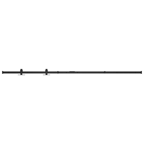Vidaxl ophangset voor minischuifdeur 183 cm koolstofstaal