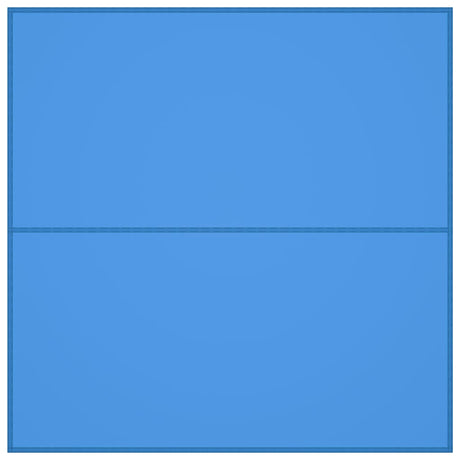 Vidaxl afdekzeil 4x4 m blauw