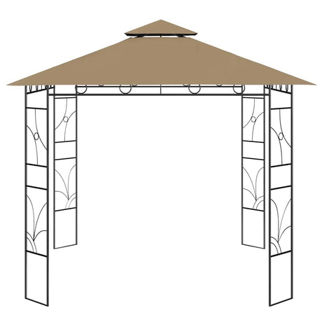 Vidaxl prieel 160 g m² 3x3x2,7 m taupe