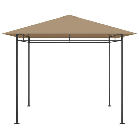 Vidaxl prieel 180 g m² 3x3x2,7 m taupe