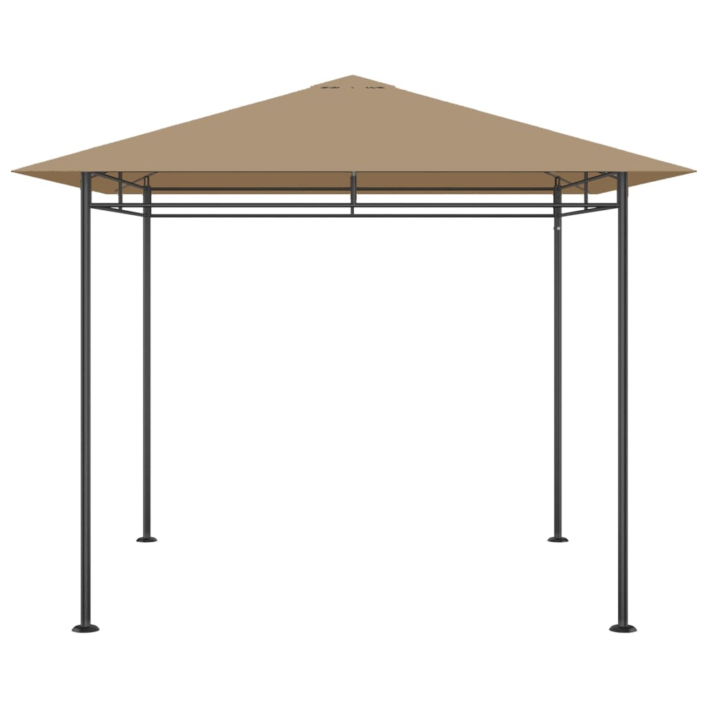 Vidaxl prieel 180 g m² 3x3x2,7 m taupe