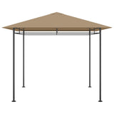 Vidaxl prieel 180 g m² 3x3x2,7 m taupe