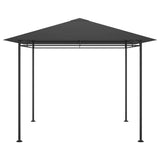 Vidaxl prieel 180 g m² 3x3x2,7 m antracietkleurig