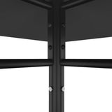 Vidaxl prieel 180 g m² 3x3x2,7 m antracietkleurig