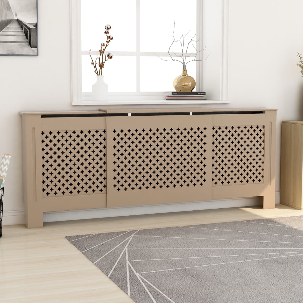 Vidaxl radiatorombouw 205 cm mdf