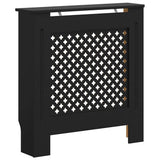 Vidaxl radiatorombouw 78 cm mdf zwart