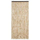 Vidaxl vliegengordijn 90x200 cm chenille beige