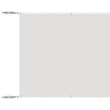 Vidaxl luifel verticaal 100x1000 cm oxford stof wit