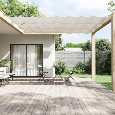 Vidaxl luifel verticaal 100x1000 cm oxford stof wit