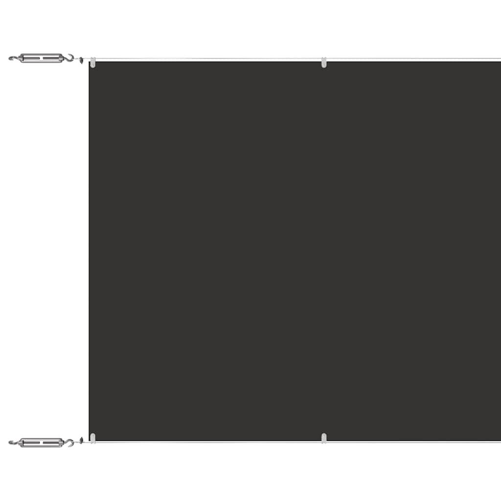 Vidaxl luifel verticaal 60x600 cm oxford stof antracietkleurig