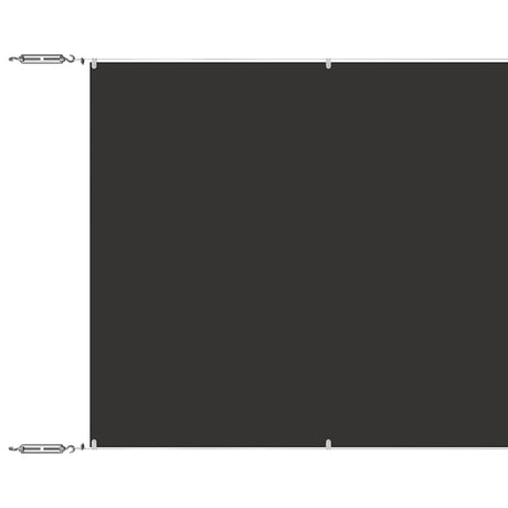 Vidaxl luifel verticaal 100x800 cm oxford stof antracietkleurig
