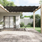 Vidaxl luifel verticaal 140x600 cm oxford stof antracietkleurig