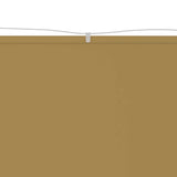 Vidaxl luifel verticaal 60x420 cm oxford stof beige