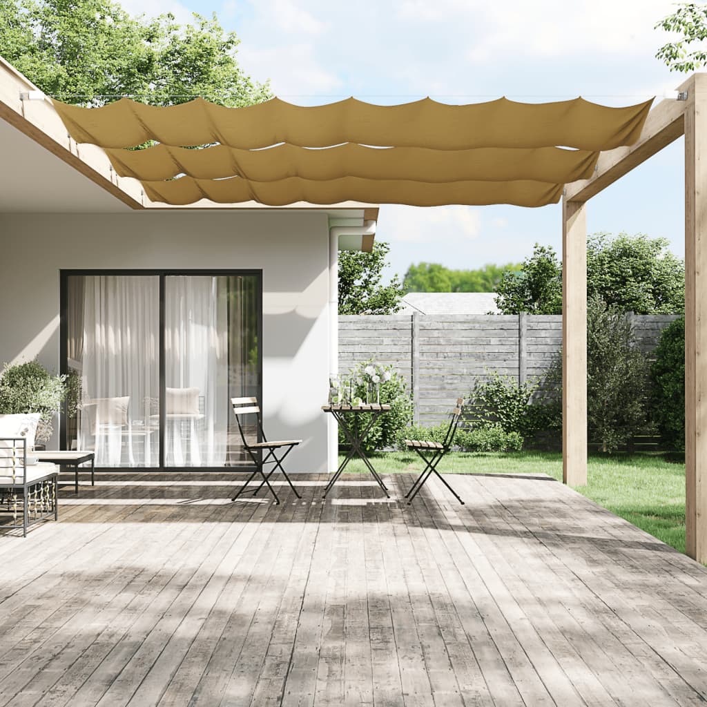 Vidaxl luifel verticaal 60x800 cm oxford stof beige